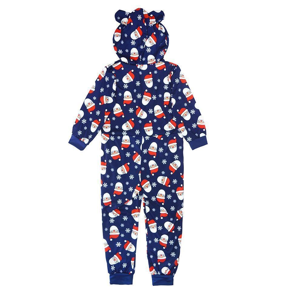 Pyjamas assortis à capuche pour toute la famille