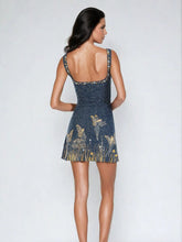 Carregar imagem no visualizador da galeria, Crystal Strap Mini Dress