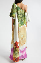 Load image into Gallery viewer, Payton Floral Asymmetric Neck Maxi Dress