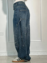 Load image into Gallery viewer, Balloon Carpenter Shine Denim Jeans