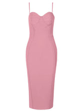 Load image into Gallery viewer, Vintage Bandage Backless Dress
