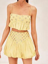 Görseli Galeri görüntüleyiciye yükleyin, Luminous Allure Mirror Skirt Set