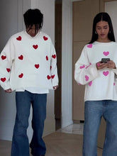 Load image into Gallery viewer, Heart Knit Sweatshirt