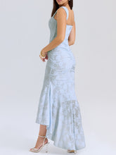 Lataa kuva Galleria-katseluun, Blue bell floral maxi dress