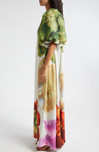 Load image into Gallery viewer, Payton Floral Asymmetric Neck Maxi Dress