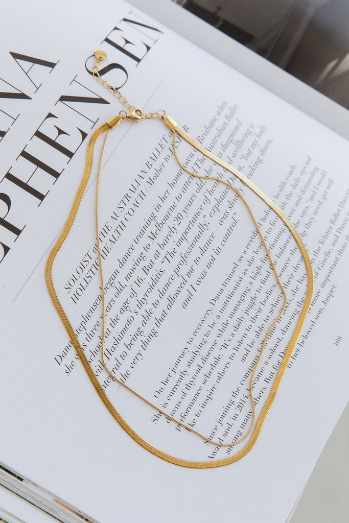 18K Gold Plated Effortless You Necklace Gold