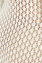 Load image into Gallery viewer, aikergood Augusta Crochet Fishtail Flare Sleeve Maxi Dress