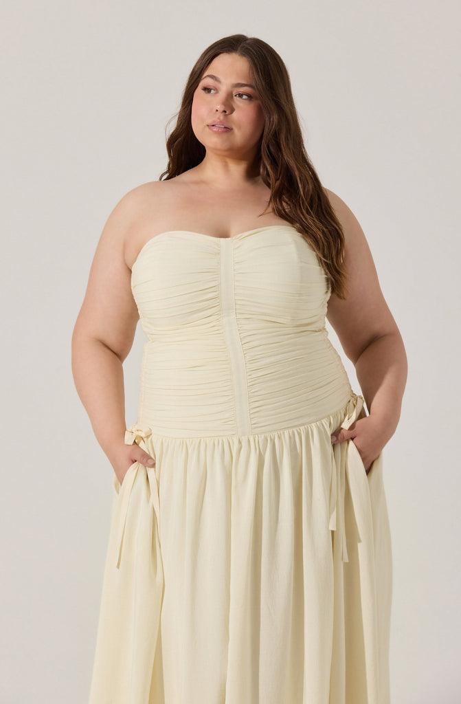 Zori Strapless Maxi Dress