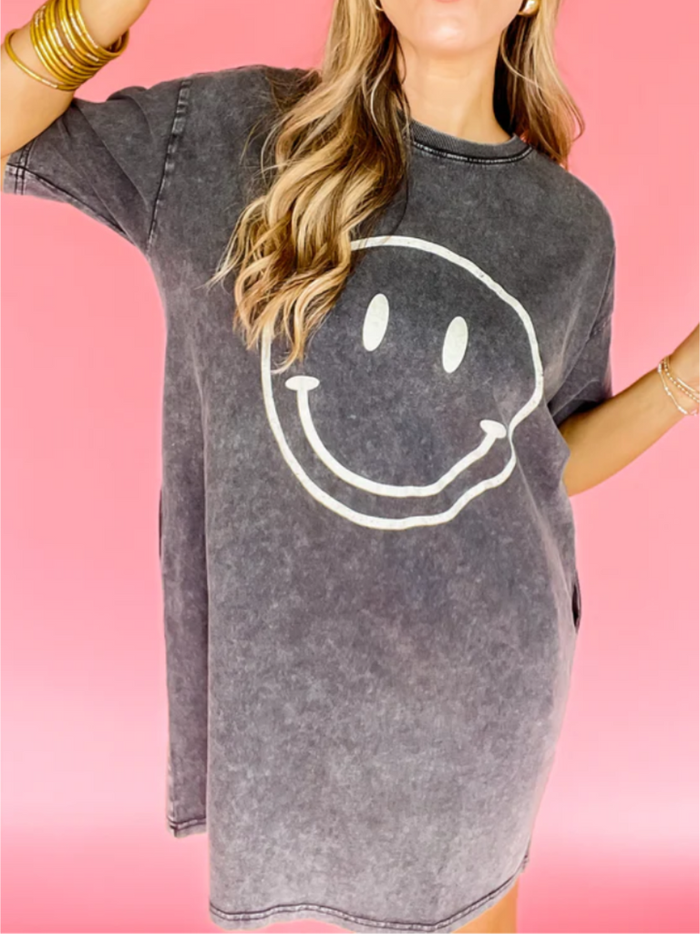 A Reason To Smile Tee Dress