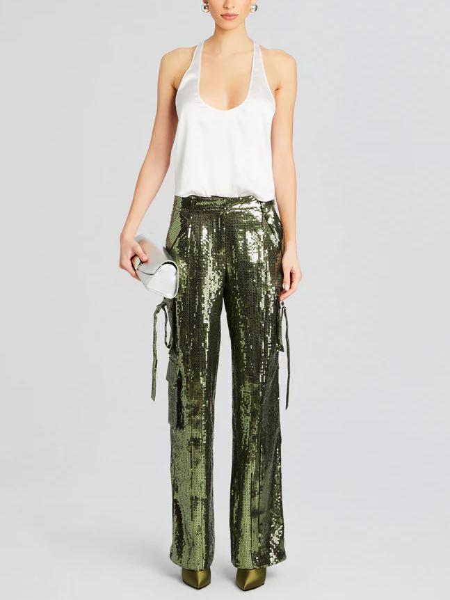 Andr¨¦ Cargo Sequin Pant