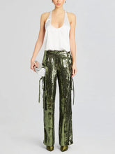 Load image into Gallery viewer, Andr¨¦ Cargo Sequin Pant