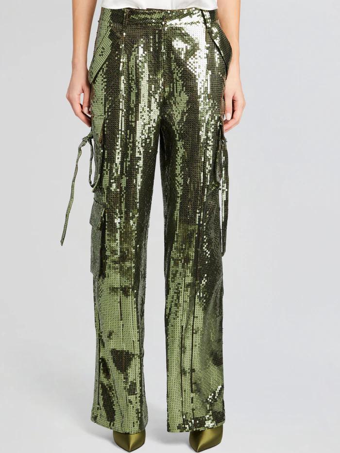 Andr¨¦ Cargo Sequin Pant
