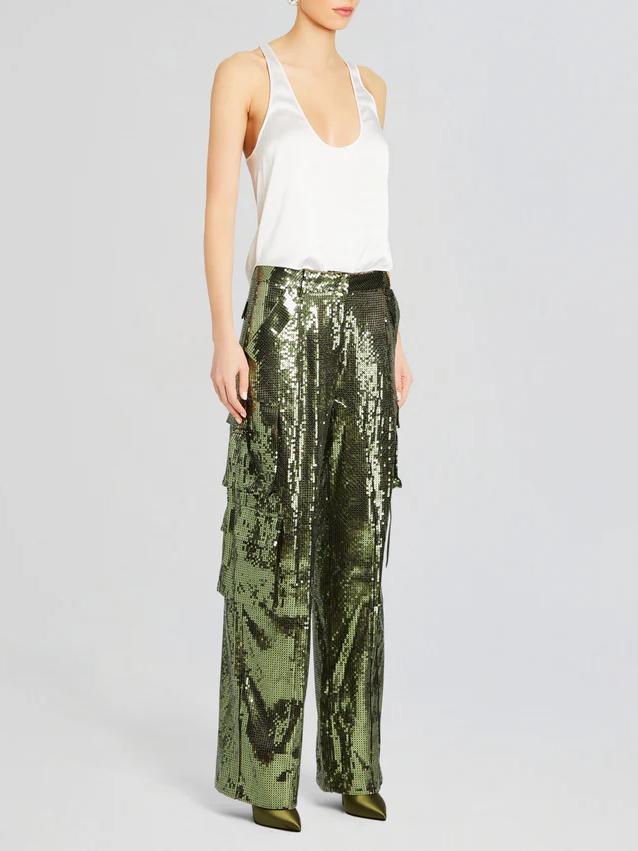 Andr¨¦ Cargo Sequin Pant
