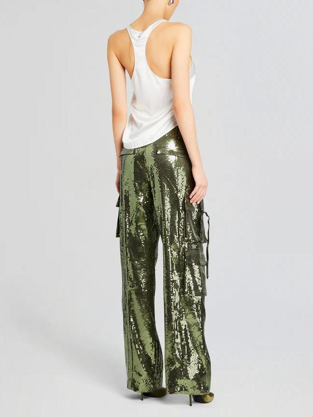 Andr¨¦ Cargo Sequin Pant