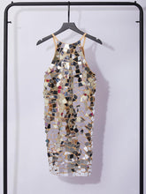 Load image into Gallery viewer, April Embellished Mini Dress