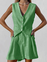 Load image into Gallery viewer, Paros Cover Up Two Piece Shorts Set