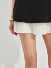 Lataa kuva Galleria-katseluun, Elegant Pleated Hem Strapless Short Dress