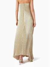 Load image into Gallery viewer, Black Tie Strapless Gown