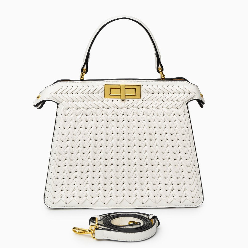 Dionne Woven Handbag