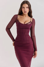 Indlæs billede til gallerivisning aikergood Rouge Off the Shoulder Maxi Dress