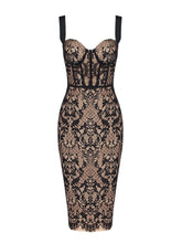 Load image into Gallery viewer, Finbar Lace Bandage Dress