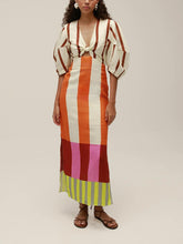 Load image into Gallery viewer, Gaia Puff Sleeve Maxi Dress