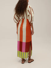Load image into Gallery viewer, Gaia Puff Sleeve Maxi Dress