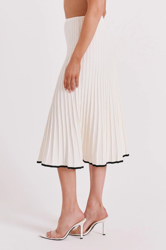 aikergood Soleil Knitted Top and Midi Skirt Set