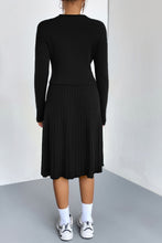 Görseli Galeri görüntüleyiciye yükleyin, A-Line Knit Sweater Skirt Set