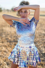 Načíst obrázek do prohlížeče Galerie, aikergoodCiel De Minuit Sequin Body Suit Mini Dress (Multiple Colors)