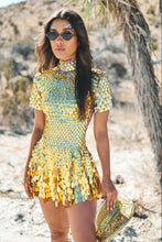 Načíst obrázek do prohlížeče Galerie, aikergoodCiel De Minuit Sequin Body Suit Mini Dress (Multiple Colors)