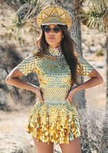 Načíst obrázek do prohlížeče Galerie, aikergoodCiel De Minuit Sequin Body Suit Mini Dress (Multiple Colors)