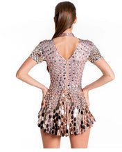 Načíst obrázek do prohlížeče Galerie, aikergoodCiel De Minuit Sequin Body Suit Mini Dress (Multiple Colors)