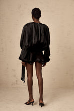 Görseli Galeri görüntüleyiciye yükleyin, aikergood Valentina Pleated Ruffled Mini Dress