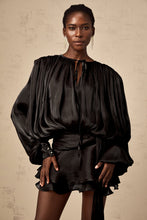 Görseli Galeri görüntüleyiciye yükleyin, aikergood Valentina Pleated Ruffled Mini Dress