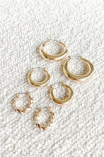 Load image into Gallery viewer, Classic Hoop Set - Gold