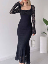 Carregar imagem no visualizador da galeria, Lace Ruffle Dress