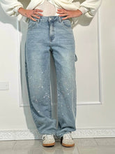 Load image into Gallery viewer, Balloon Carpenter Shine Denim Jeans