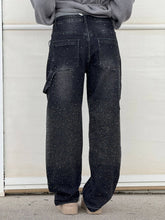 Load image into Gallery viewer, Balloon Carpenter Shine Denim Jeans