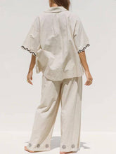 Load image into Gallery viewer, Sunshine Loose Printed Wide Leg Pants-Set