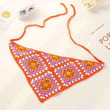 Load image into Gallery viewer, Hand Crochet Boho Bandana