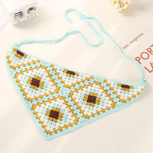 Load image into Gallery viewer, Hand Crochet Boho Bandana