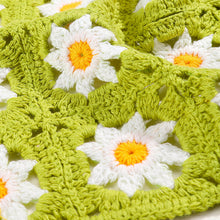 Load image into Gallery viewer, Hand Crochet Daisy Bandana