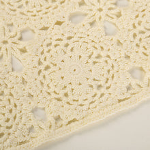 Load image into Gallery viewer, Hand Crochet Lace Bandana