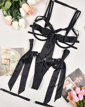 Load image into Gallery viewer, Liora Bowknot Lingerie Set