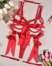 Load image into Gallery viewer, Liora Bowknot Lingerie Set