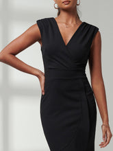 Load image into Gallery viewer, Mabruka Frill Fishtail Maxi Dress