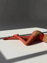 Load image into Gallery viewer, Noir Red Temptation Stockings