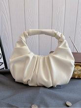 Load image into Gallery viewer, Simple Pleated Dumpling Clutch Bag