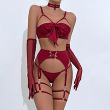 Load image into Gallery viewer, Sexy strappy underwear set